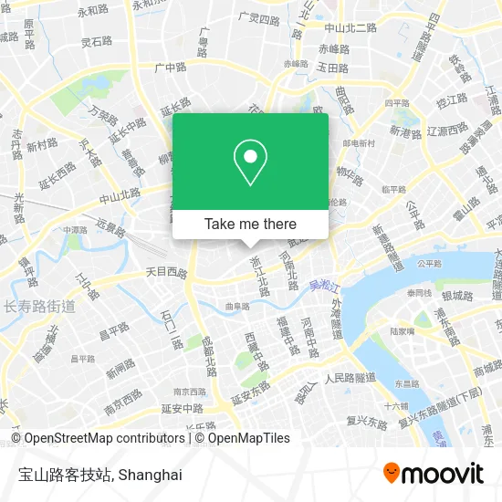 宝山路客技站 map