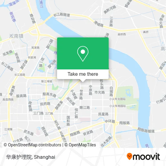 华康护理院 map
