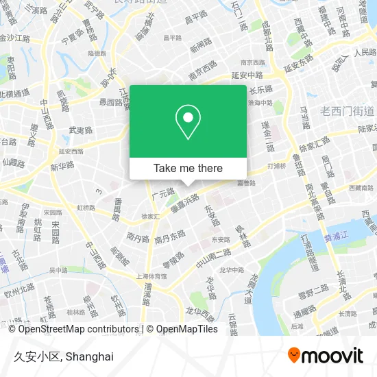 久安小区 map
