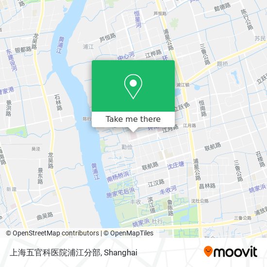 上海五官科医院浦江分部 map