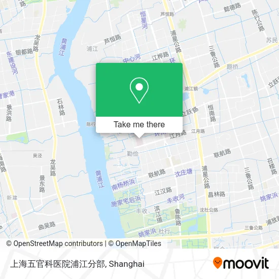 上海五官科医院浦江分部 map