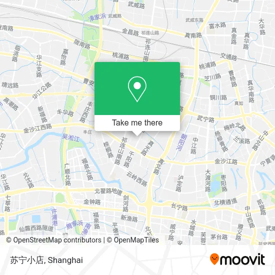 苏宁小店 map