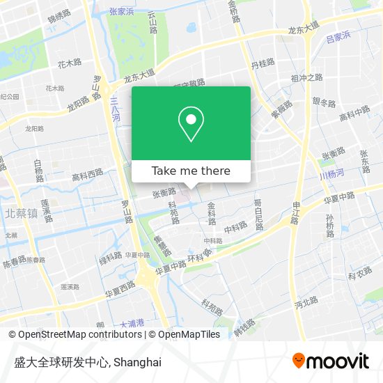 盛大全球研发中心 map