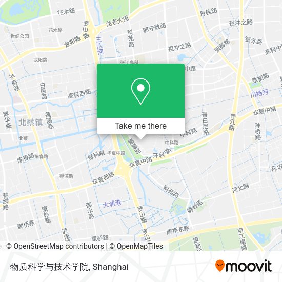物质科学与技术学院 map