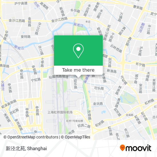 新泾北苑 map