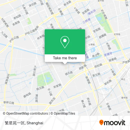繁星苑一区 map