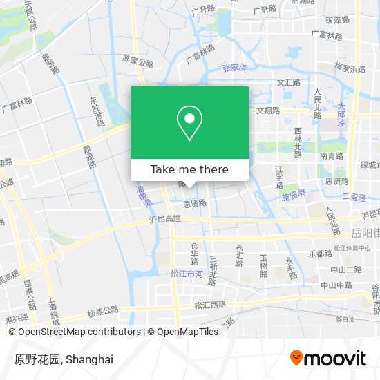 原野花园 map