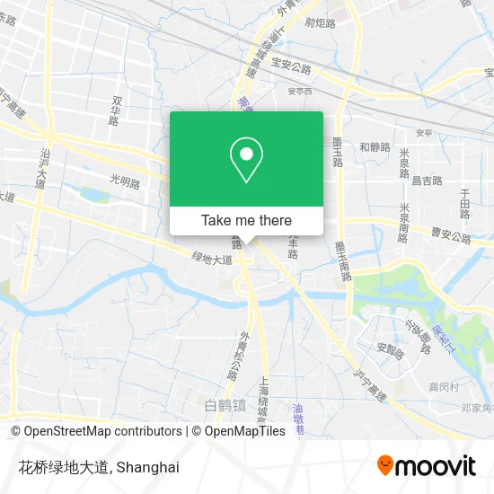 花桥绿地大道 map