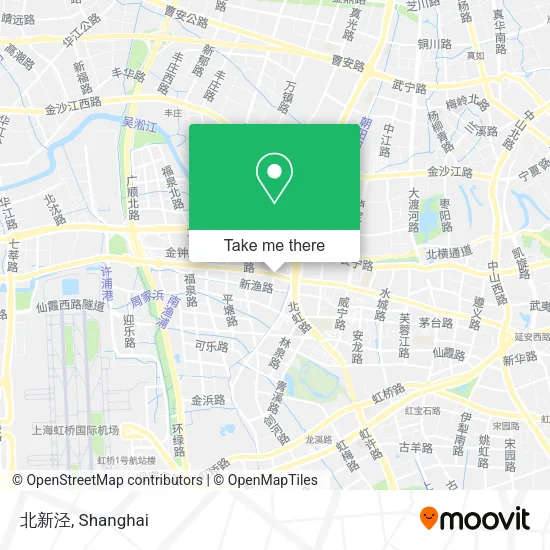 北新泾 map
