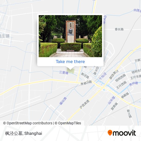 枫泾公墓 map