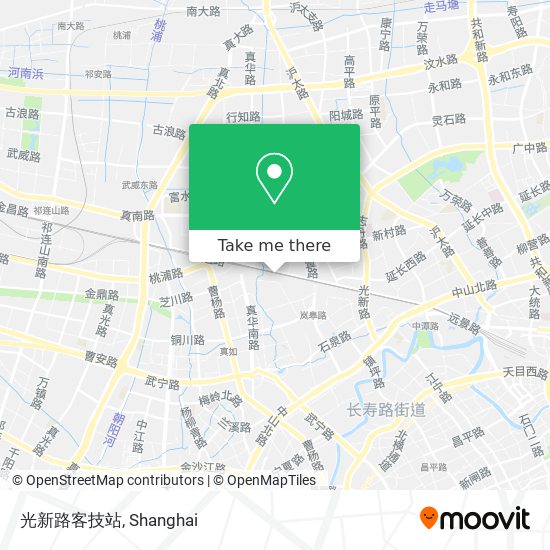 光新路客技站 map