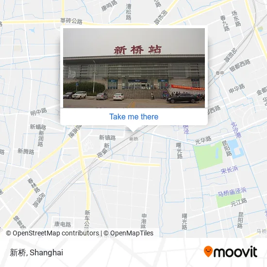 新桥 map