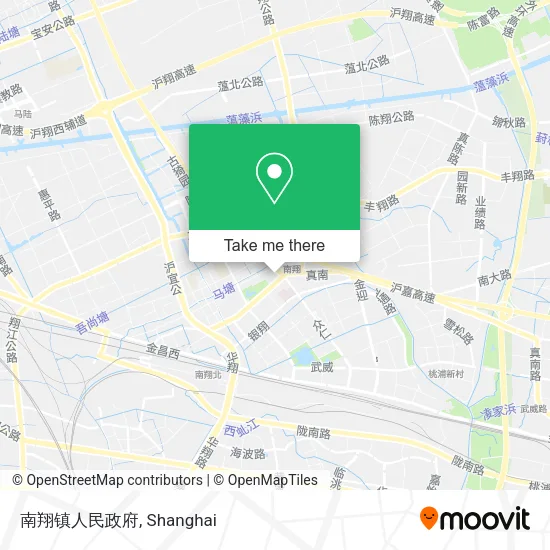 南翔镇人民政府 map