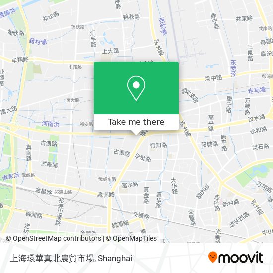 上海環華真北農貿市場 map