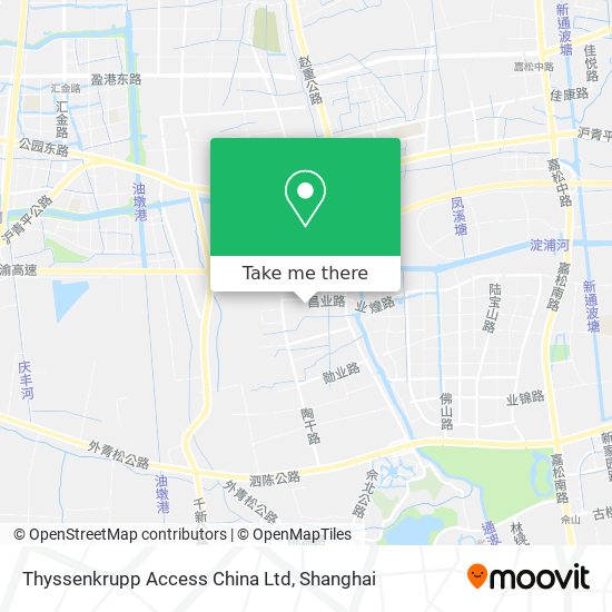 Thyssenkrupp Access China Ltd map