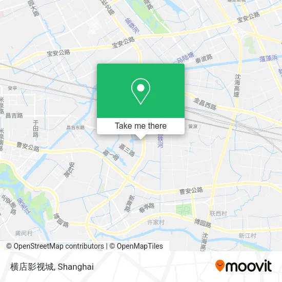 横店影视城 map