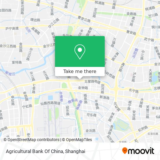 Agricultural Bank Of China map
