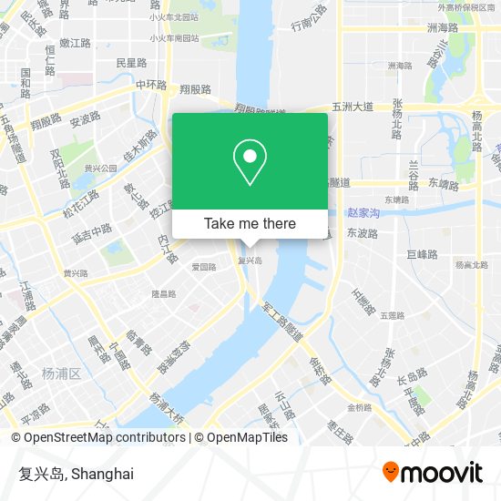 复兴岛 map