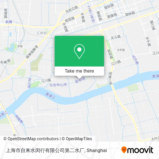上海市自来水闵行有限公司第二水厂 map