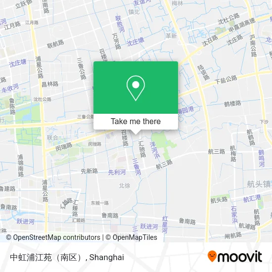 中虹浦江苑（南区） map