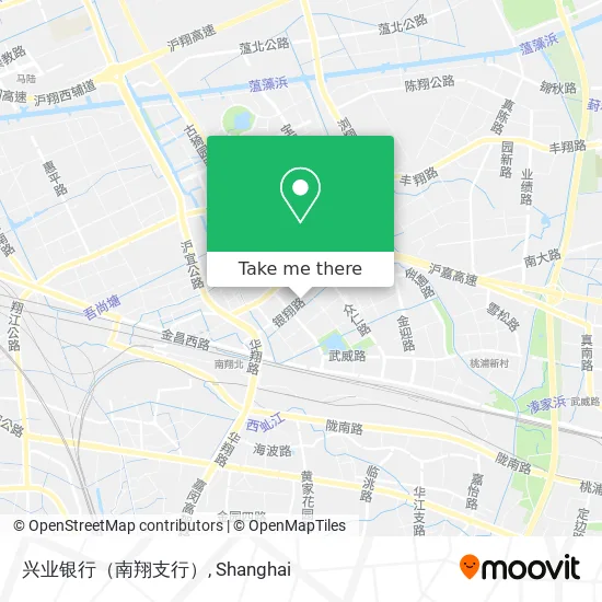 兴业银行（南翔支行） map