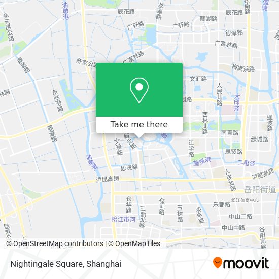 Nightingale Square map