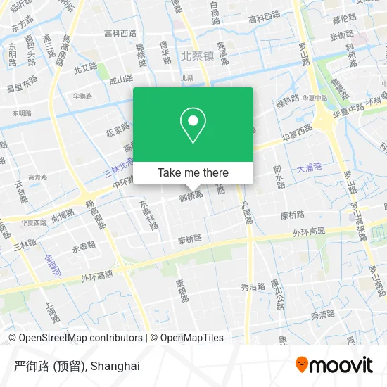 严御路 (预留) map