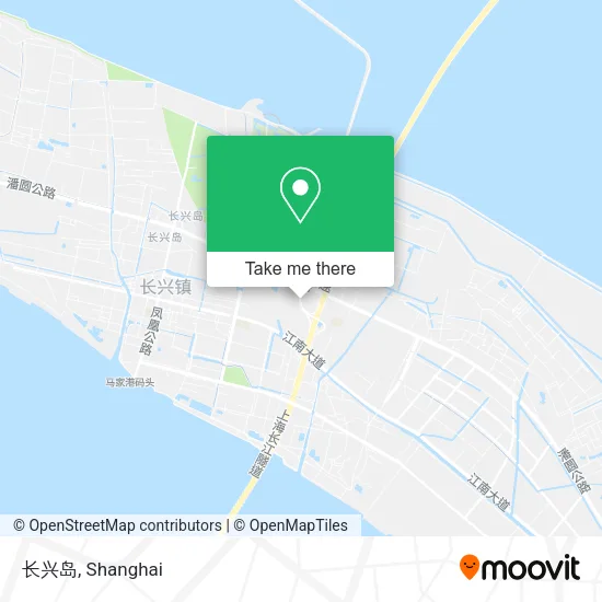 长兴岛 map