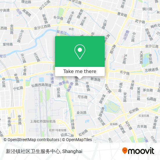 新泾镇社区卫生服务中心 map