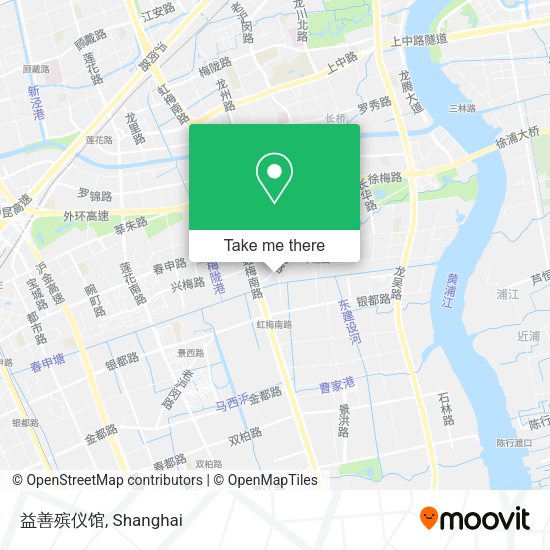 益善殡仪馆 map