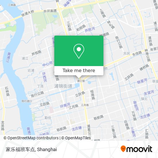 家乐福班车点 map