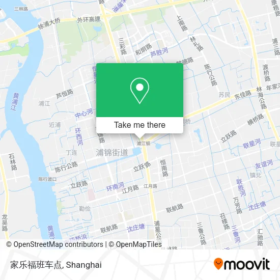 家乐福班车点 map
