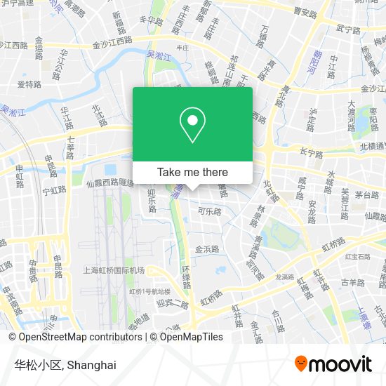 华松小区 map