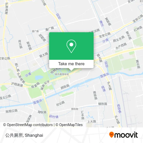 公共厕所 map
