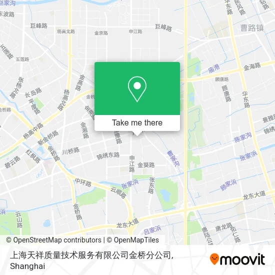 上海天祥质量技术服务有限公司金桥分公司 map