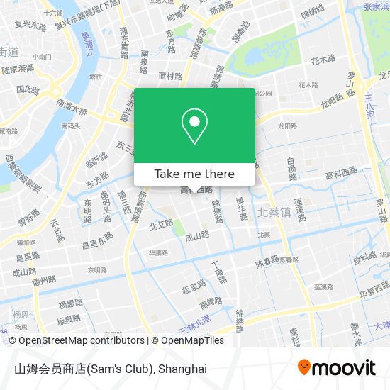 山姆会员商店(Sam's Club) map