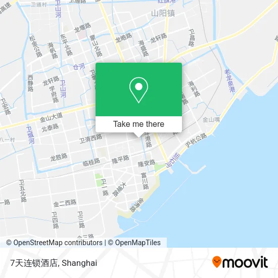 7天连锁酒店 map