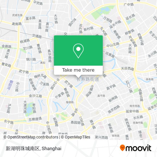 新湖明珠城南区 map