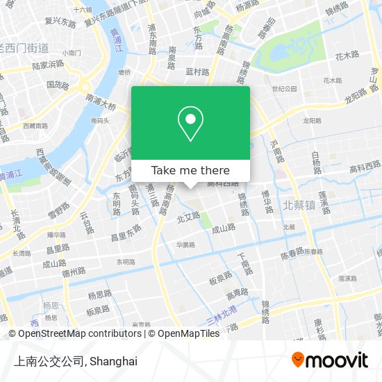 上南公交公司 map