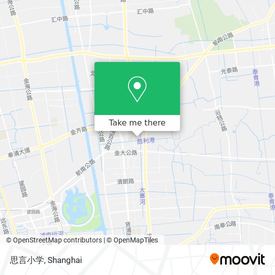 思言小学 map