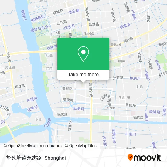 盐铁塘路永杰路 map