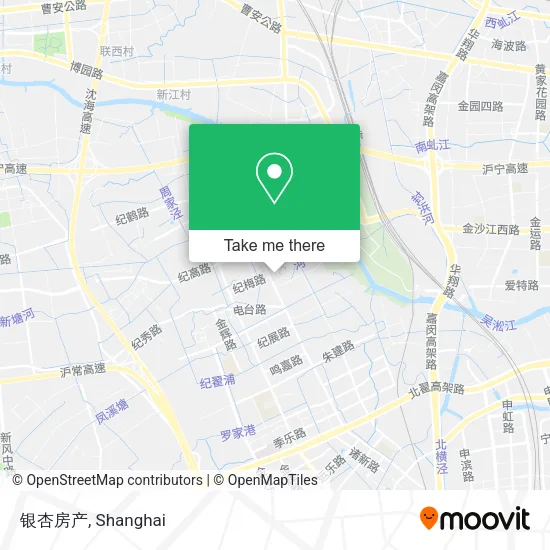 银杏房产 map