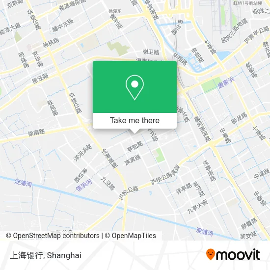 上海银行 map
