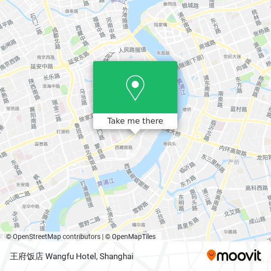王府饭店 Wangfu Hotel map
