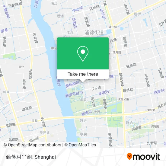勤俭村11组 map