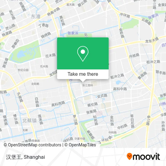 汉堡王 map