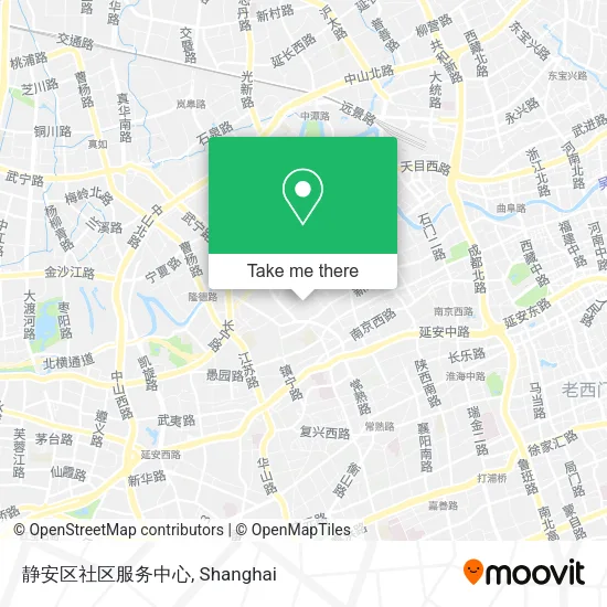 静安区社区服务中心 map