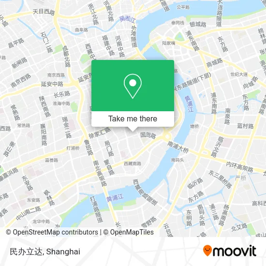 民办立达 map