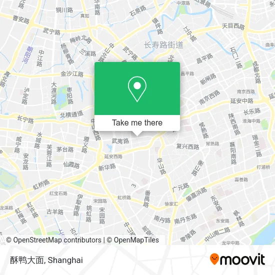 酥鸭大面 map