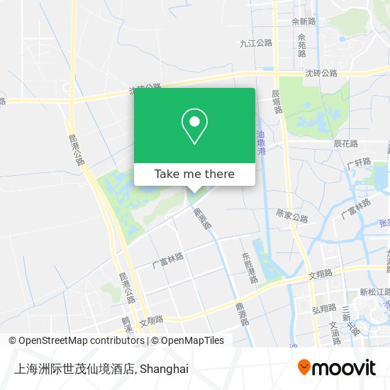 上海洲际世茂仙境酒店 map
